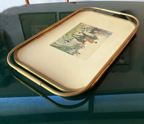 Tray with Hunting Scene, 1950s-GGK-802763