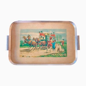 Tray with Hunting Scene, 1950s-GGK-802767