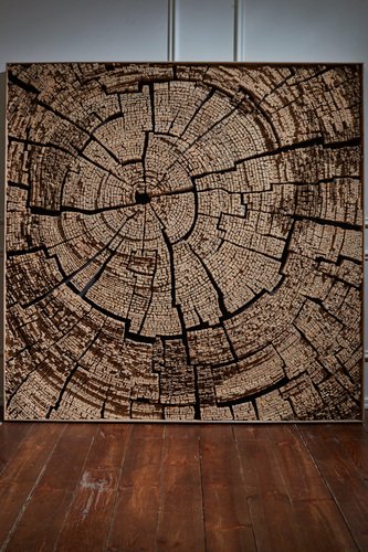 Tree Labyrinth Wall Decoration by TOR-Design