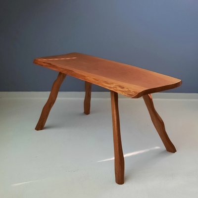 Tree Slab Coffee Table in Wood, 1960s-SJU-1391243