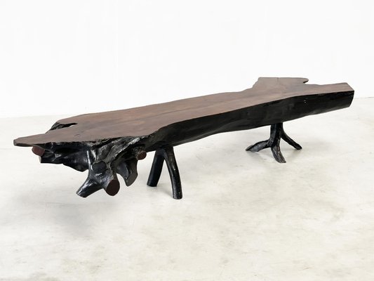 Tree Trunk Table / Bench, 1980s-XLH-1782317