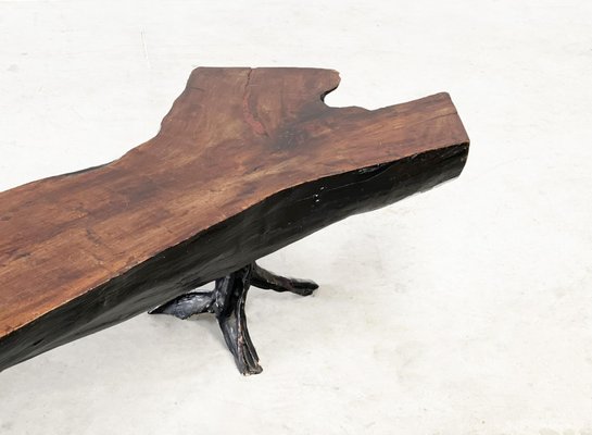 Tree Trunk Table / Bench, 1980s-XLH-1782317