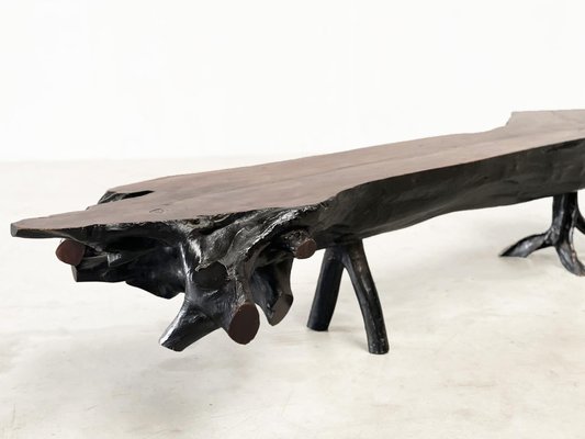 Tree Trunk Table / Bench, 1980s-XLH-1782317