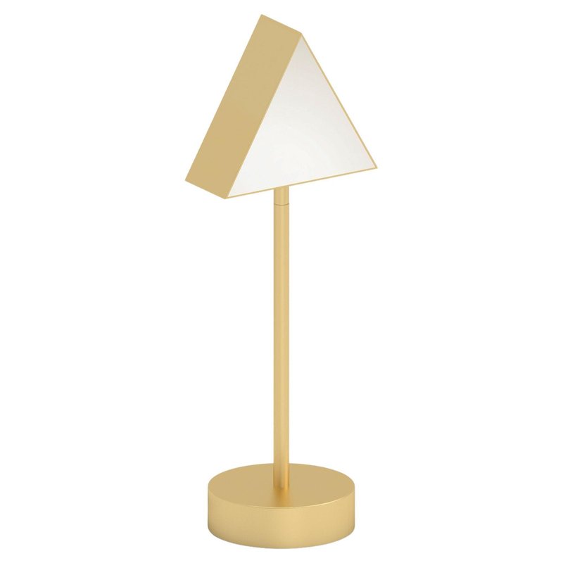 Triangle Box Brass Desk Light by Atelier Areti