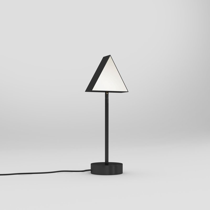 Triangle Box Brass Desk Light by Atelier Areti