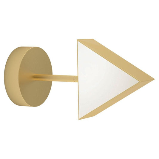 Triangle Box Brass Wall Light by Atelier Areti