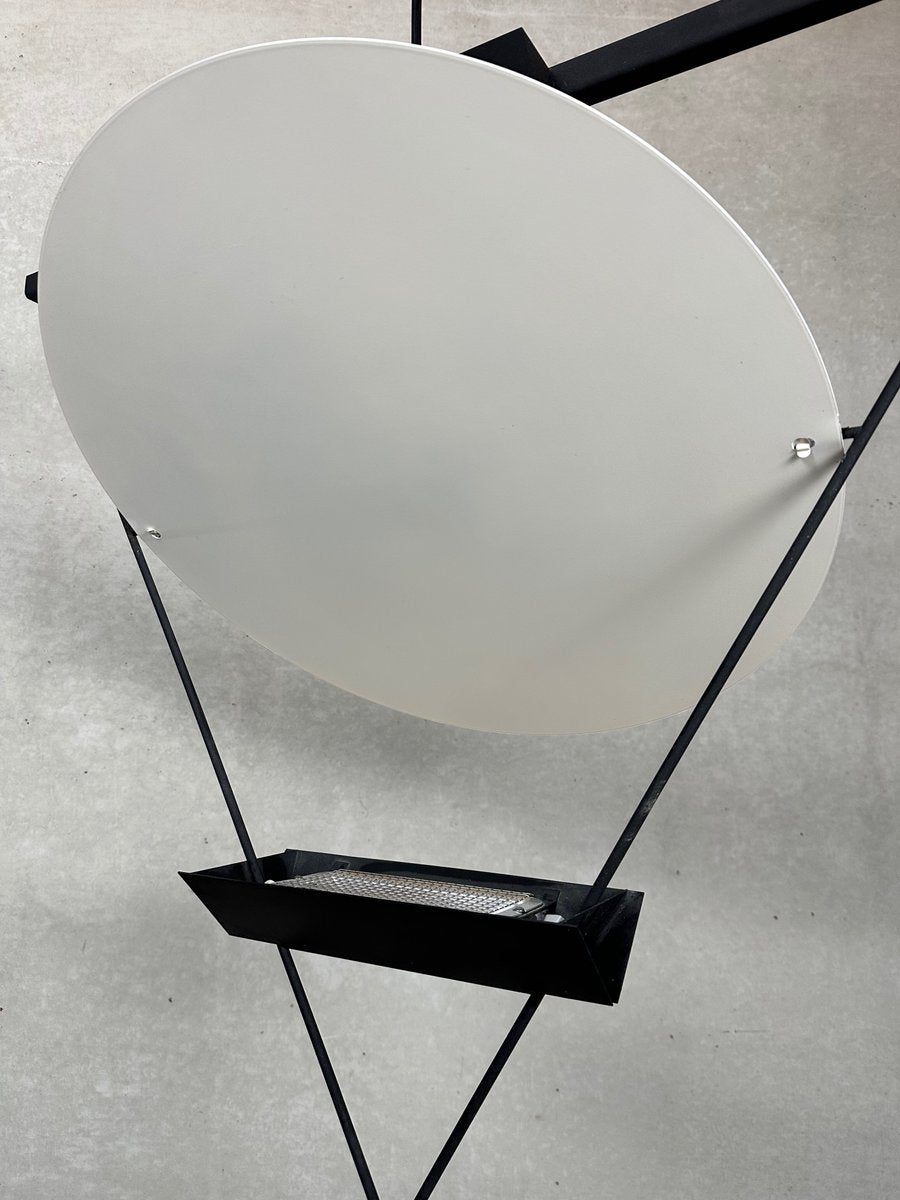 Triangle Ceiling Lamp attributed to Mario Botta for Artemide, 1980s