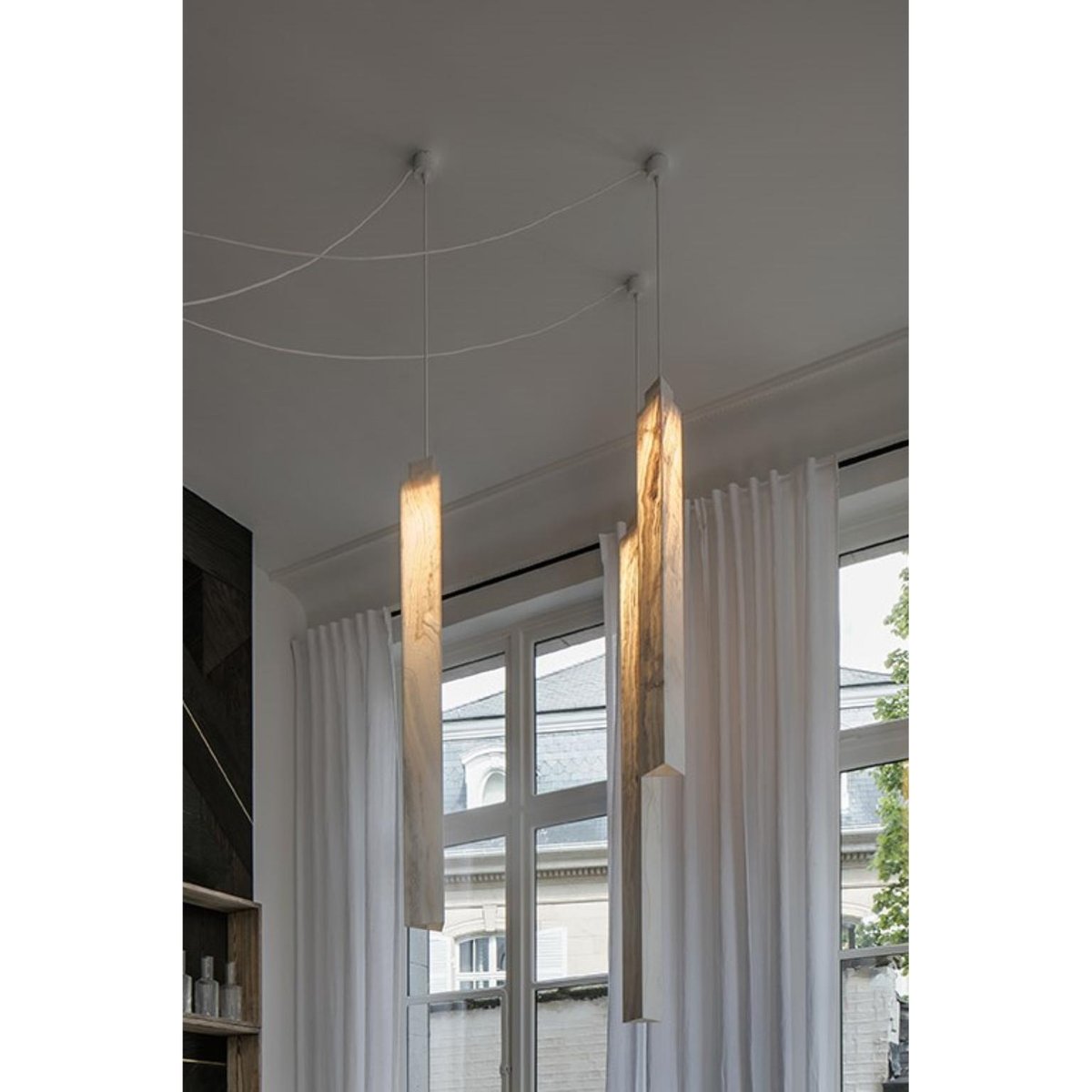 Triangle Pendant Lamp by Koen Van Guijze