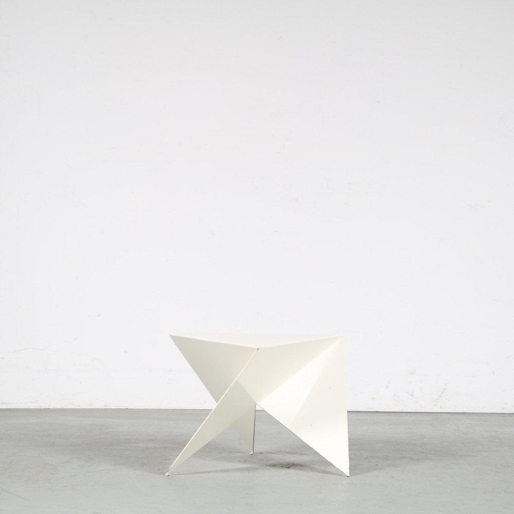 Triangle Side Table by Ronald Willemsen for Metaform, Netherlands, 1980s