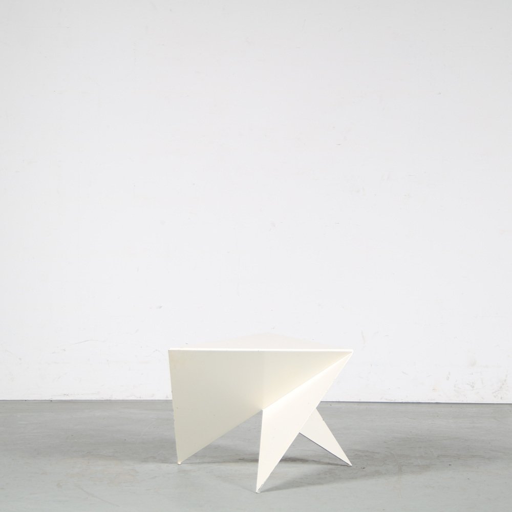 Triangle Side Table by Ronald Willemsen for Metaform, Netherlands, 1980s