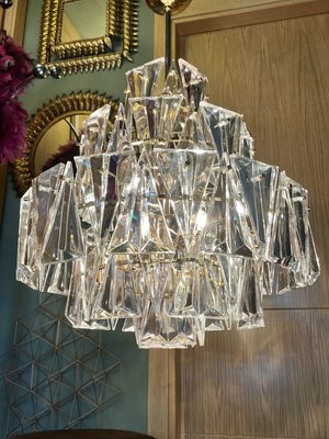 Triangular Crystal Lamp from Kinkeldey-OPE-931939