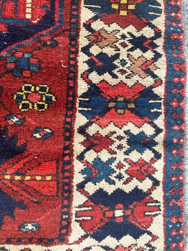 Tribal Hamadan Rug from Bobyrugs, 1890s