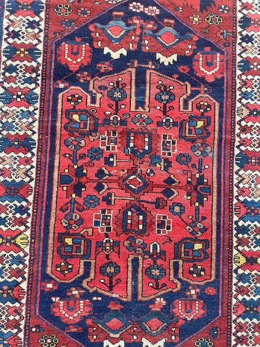 Tribal Hamadan Rug from Bobyrugs, 1890s