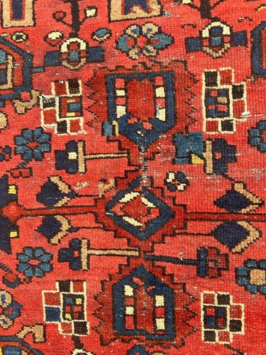 Tribal Hamadan Rug from Bobyrugs, 1890s