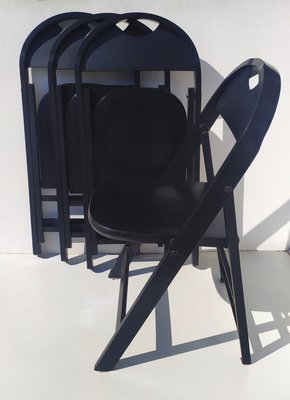 Tric Chairs by Achille Castiglioni for Bonacina di Meda, 1965, Set of 4-EI-1233450