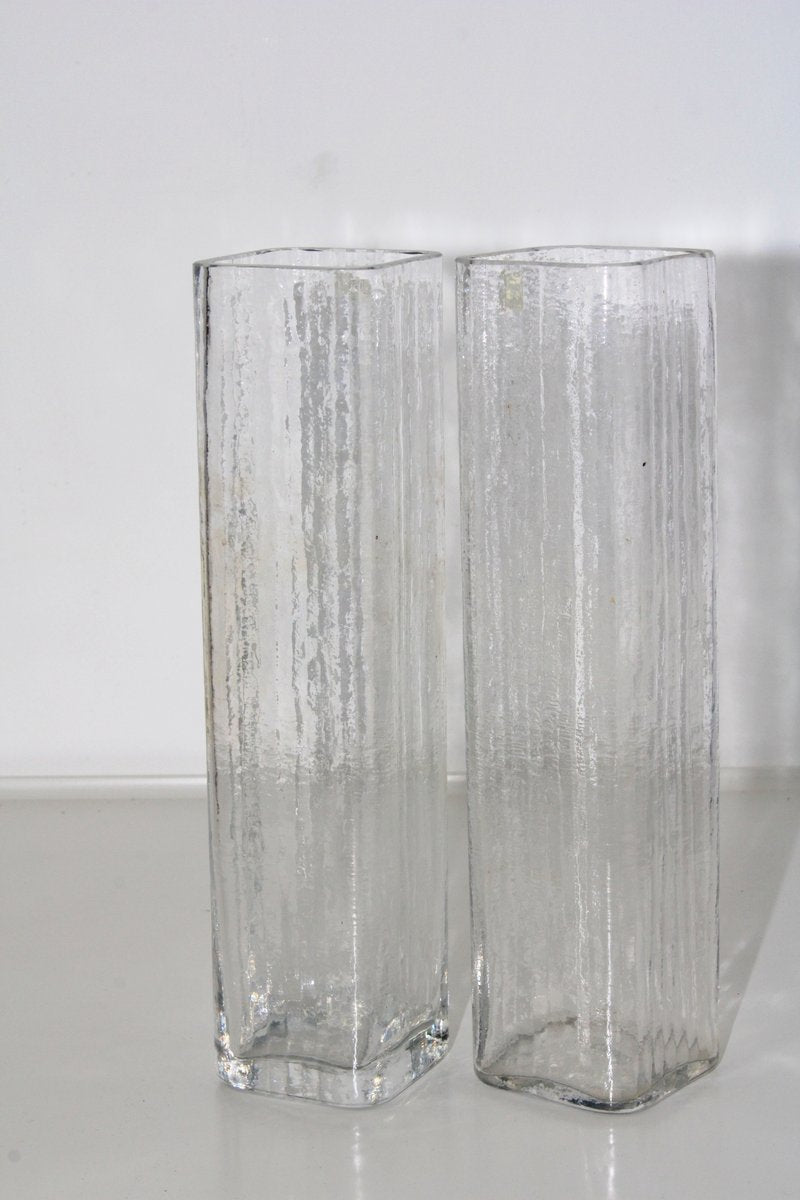 Triennale Vases by Claus Josef Riedel, 1973, Set of 2