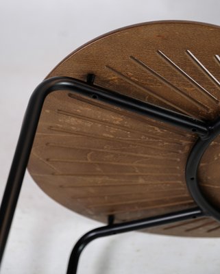 Trinidad Bar Stool in Stained Oak attributed to Nanna Ditzel, 2018-UY-1368592