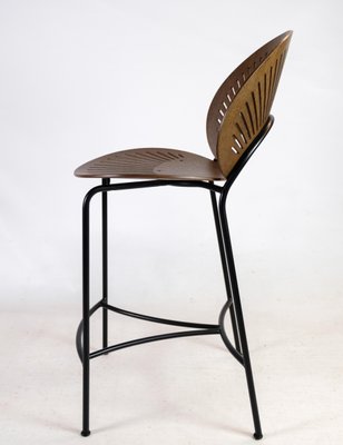 Trinidad Bar Stool in Stained Oak attributed to Nanna Ditzel, 2018-UY-1368592