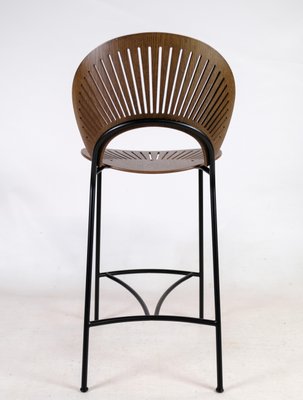 Trinidad Bar Stool in Stained Oak attributed to Nanna Ditzel, 2018-UY-1368592