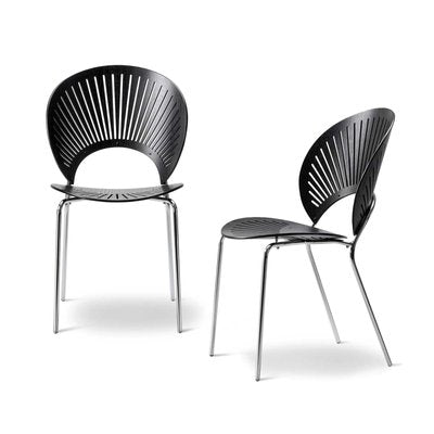 Trinidad Chairs by Nanna Ditzel for Fredericia, Set of 2-YGE-1090148