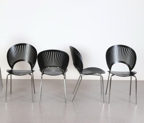 Trinidad Chairs by Nanna Ditzel for Fredericia, Set of 4-YGE-1150846