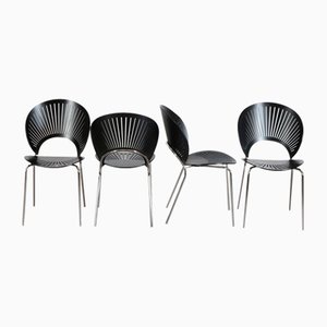 Trinidad Chairs by Nanna Ditzel for Fredericia, Set of 4-YGE-1150846