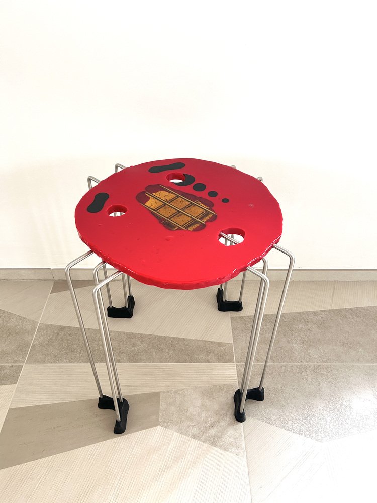 Triple Play Series Coffee Table by Gaetano Pesce, 2018