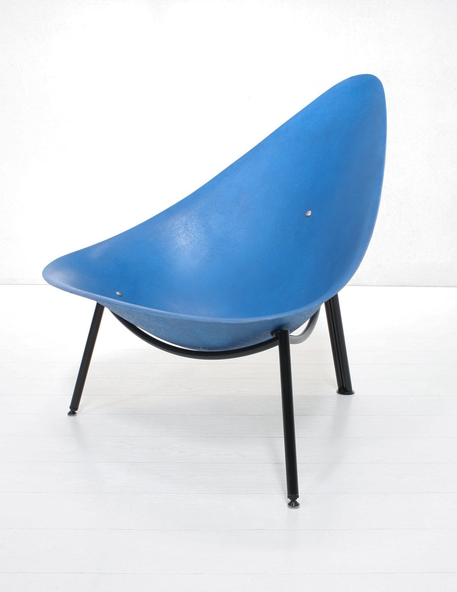 Tripod Fiberglass Armchair by Ed Mérat, 2000s