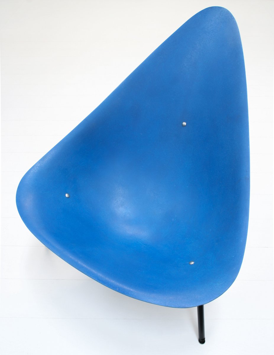 Tripod Fiberglass Armchair by Ed Mérat, 2000s