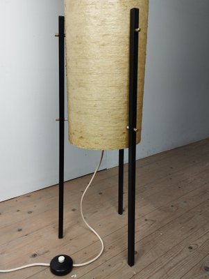 Tripod Floor Lamp in Fiberglass and Metal from Dame & Co., 1960s-SFQ-1802324