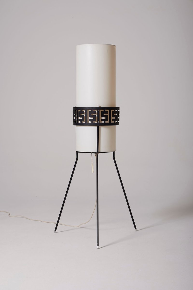 Tripod Floor Lamp in Metal