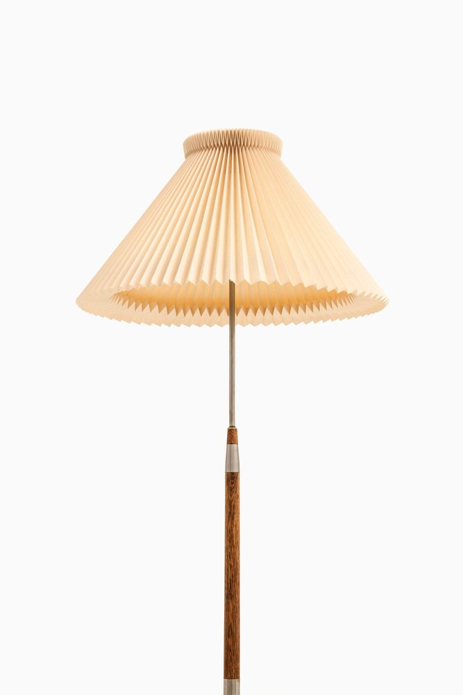 Tripod Floor Lamp in Rosewood and Steel by Jo Hammerborg, 1960s