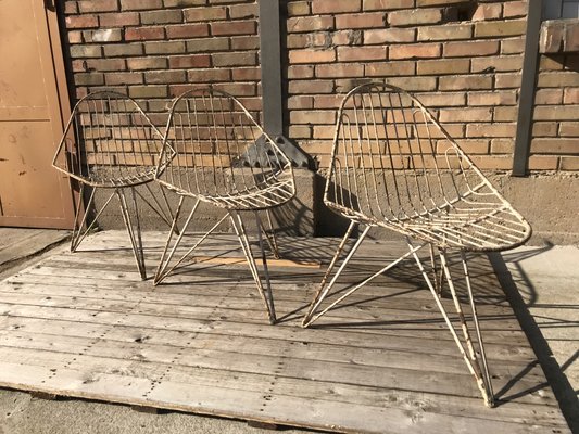 Tripod Iron Garden Chair, 1950s-EXJ-1174597