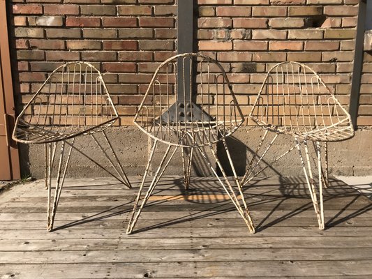 Tripod Iron Garden Chair, 1950s-EXJ-1174597