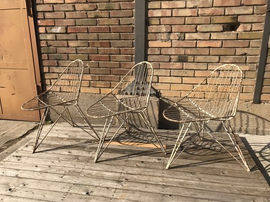 Tripod Iron Garden Chair, 1950s-EXJ-1174597