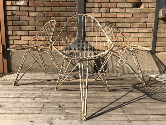 Tripod Iron Garden Chair, 1950s-EXJ-1174597