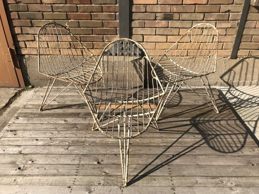 Tripod Iron Garden Chair, 1950s-EXJ-1174597