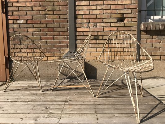 Tripod Iron Garden Chair, 1950s-EXJ-1174597