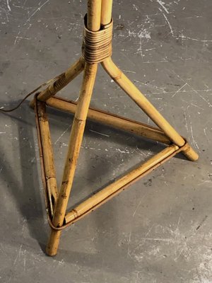 Tripod Lamp in Bamboo by Janine Abraham & Dirk Jan Rol, 1950-NLF-1719461