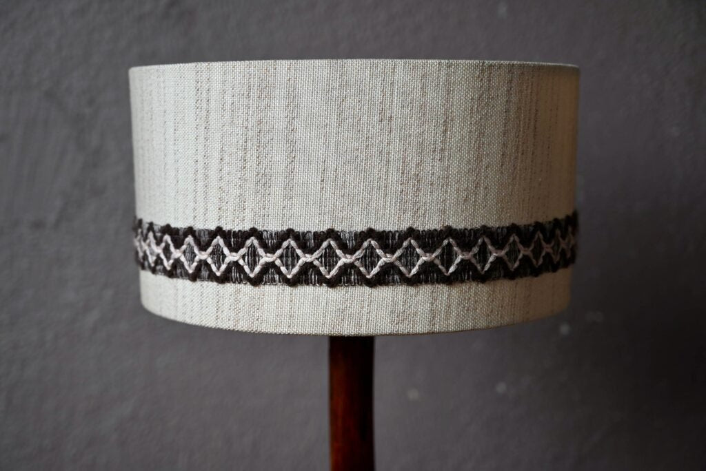 Tripod Rattan Lamp, 1970s