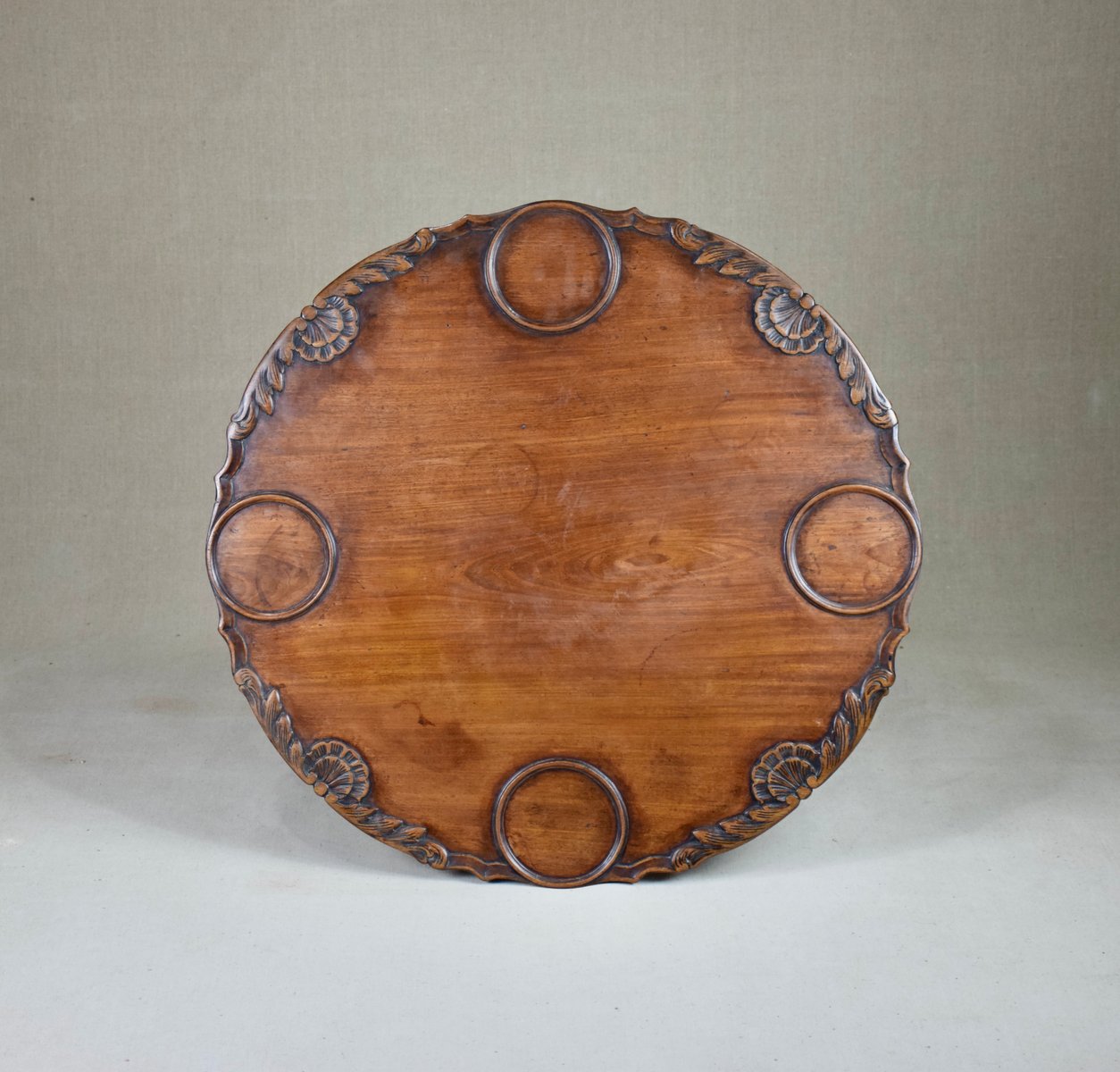 Tripod Table in Solid Cuban Mahogany, United Kingdom, 1750s