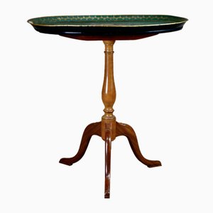 Tripod Table with Painted Tray.-RNM-1386233