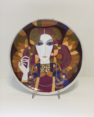 Triptych Dish by Gianmaria Ciferri for Edizioni d'Arte Della Galleria Ventitre, 1970s-YNQ-593625