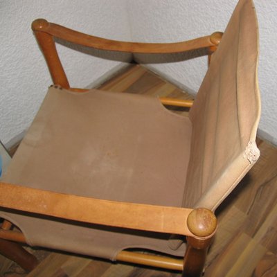 Trivia Safari Armchair by Elias Svedberg for Nordiska Kompaniet, 1940s-YGE-801889