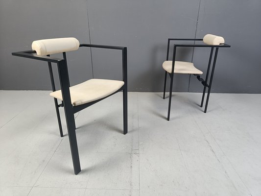 Trix Dining Chairs by Karl Friedrich Förster for KFF, 1980s, Set of 4-IRH-2042971