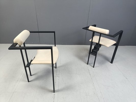 Trix Dining Chairs by Karl Friedrich Förster for KFF, 1980s, Set of 4-IRH-2042971