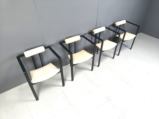 Trix Dining Chairs by Karl Friedrich Förster for KFF, 1980s, Set of 4-IRH-2042971