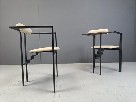 Trix Dining Chairs by Karl Friedrich Förster for KFF, 1980s, Set of 4-IRH-2042971