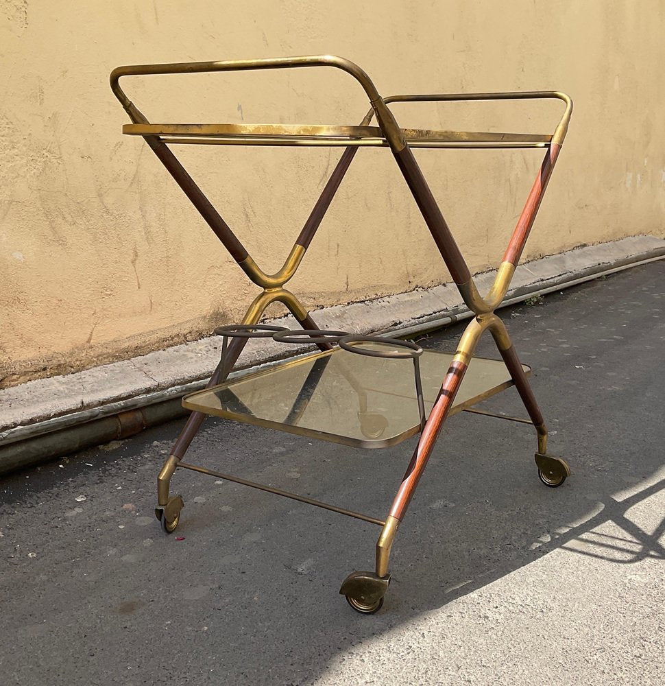 Trolley attributed to Cesare Lacca by Franco Albini, 1950