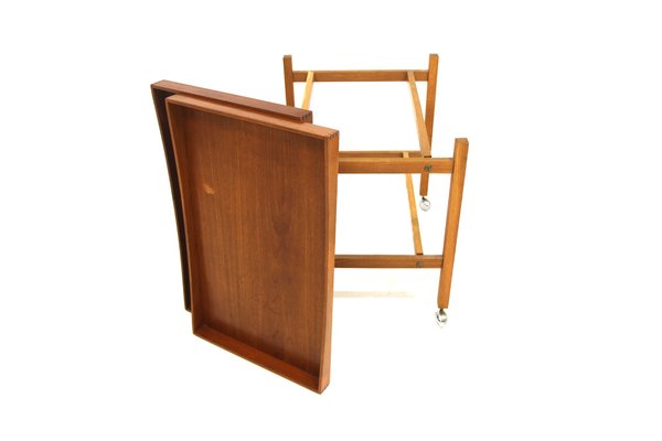 Trolley in Teak from Ikea, Sweden, 1960s-GEK-1751694